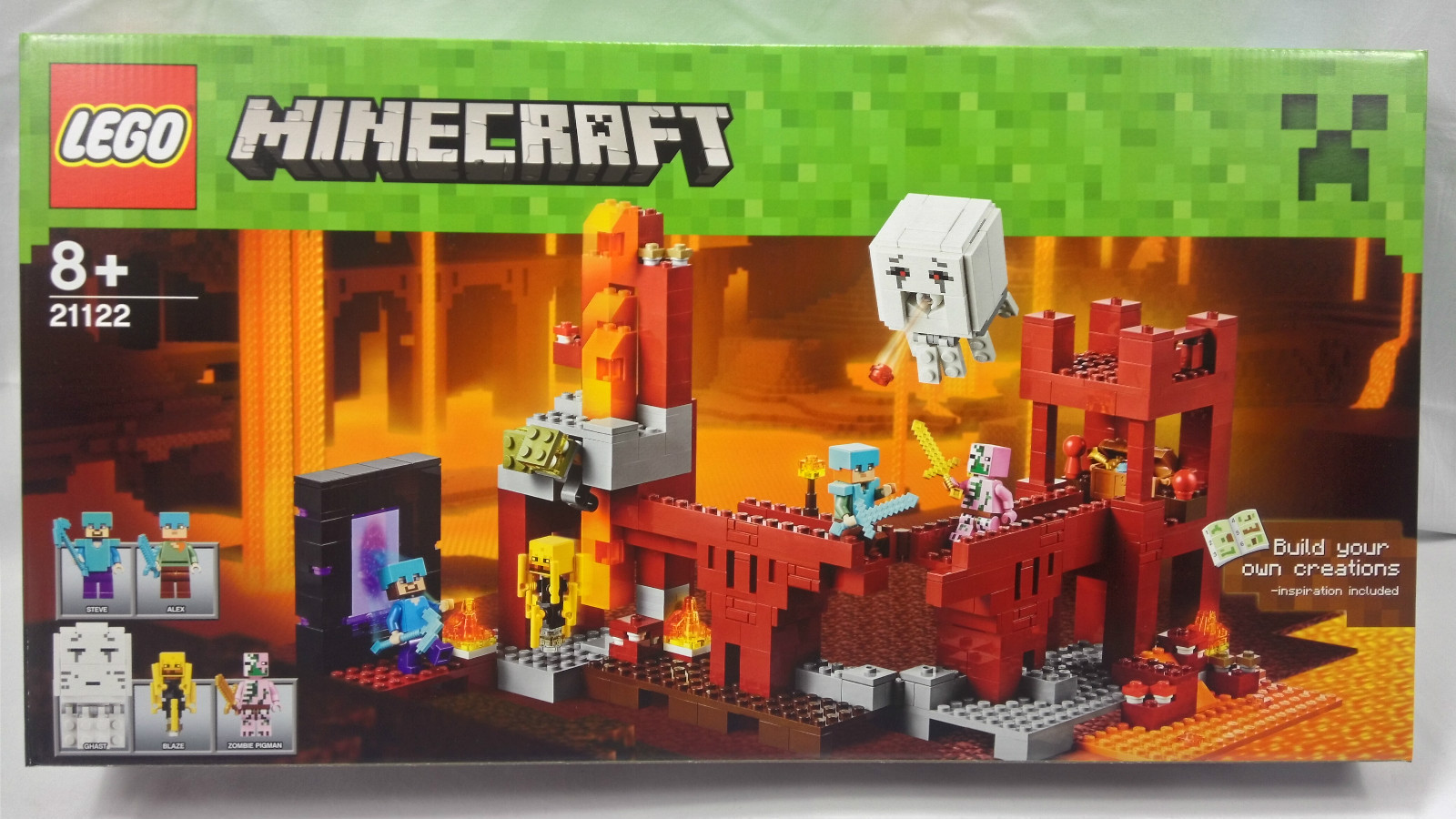 lego 21122 minecraft the nether fortress